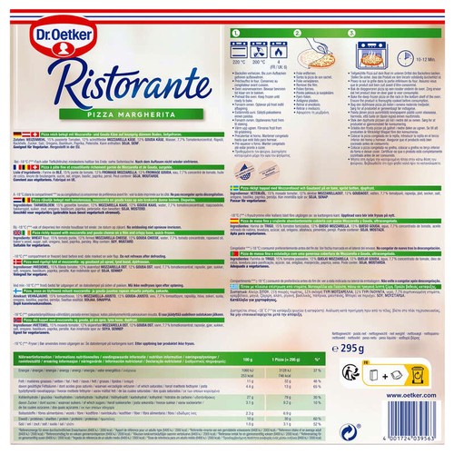 Dr. Oetker Pizza Margherita 295g