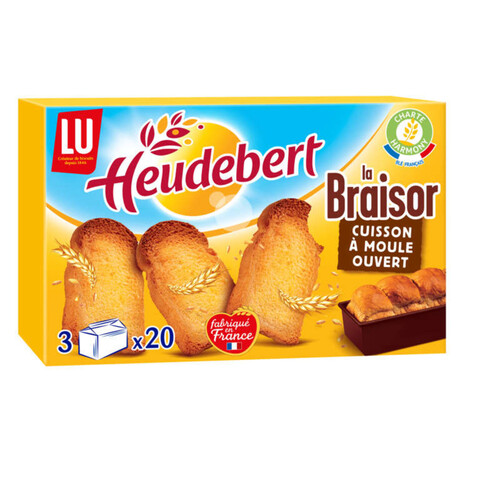 Lu Heudebert La Braisor Biscottes 500g