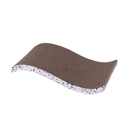 Wouapy Griffoir vague Terraz pour chat