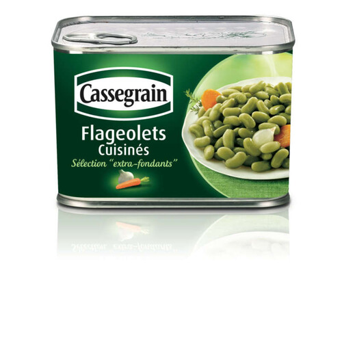 Cassegrain Flageolets Extra-Fins Oignons Et Carottes 465G