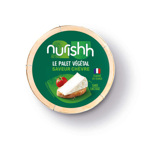 Nurishh Le Palet végétal saveur chèvre 140g