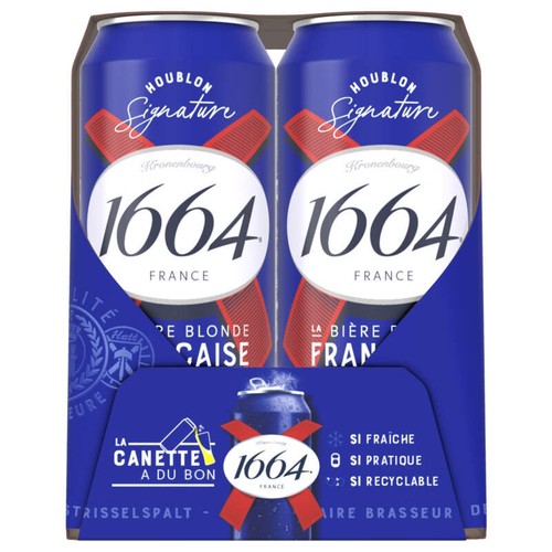 1664 Bière Blonde 4x50cl