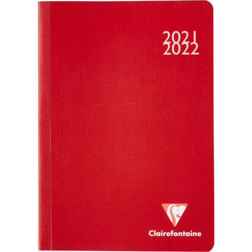 Clairefontaine agenda harmony rouge x1