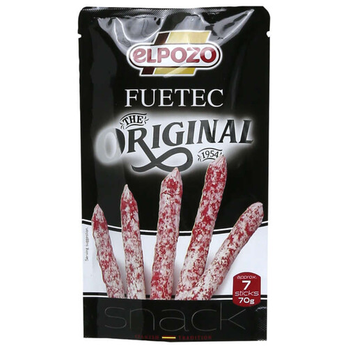 El pozo snack fuetec original 70g