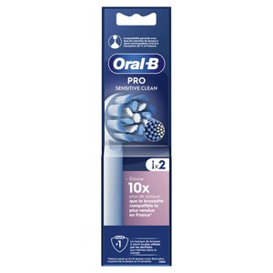 Oral-B Brossettes Pour Brosse À Dents Pro Sensitive Clean x2