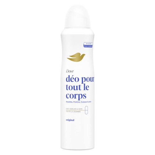 Dove Déodorant pour Tout le Corps Spray Original 150ml