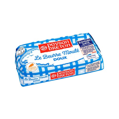 Paysan Breton Beurre Moulé Doux 125g