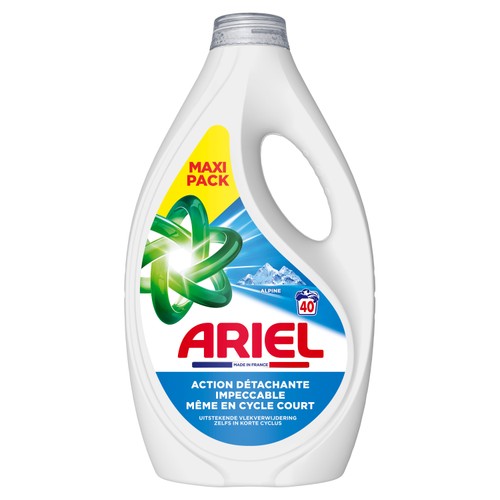 Ariel Liquide détergent Alpine x40