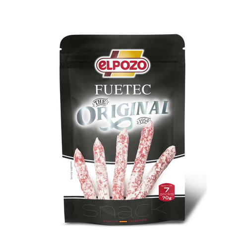 El pozo snack fuetec original 70g