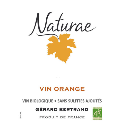 Naturae Vin Orange de France Bio 75cl