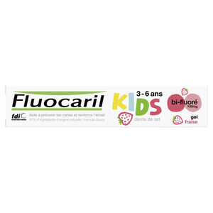 [Para]Fluocaril Dentifrice Kids 0-6 ans Fraise 50ml