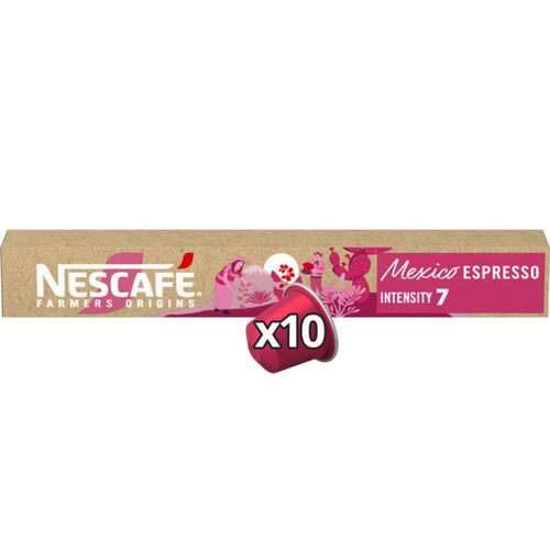 Nescafé Farmers Origin Mexico x10 capsules