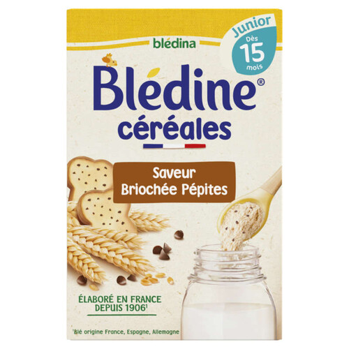 Bledina Bledine Junior Saveur Briochée Pépites 400G Dès 15 Mois