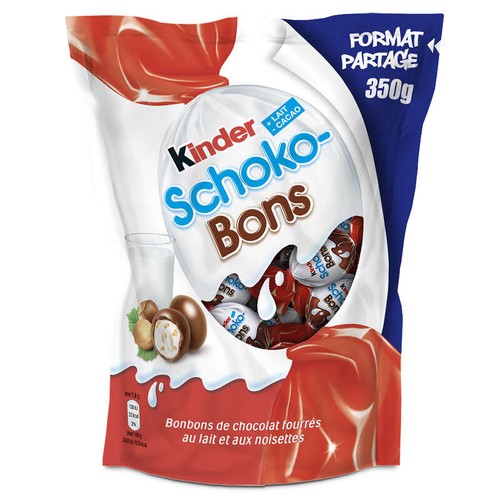 Kinder Schokobons Bonbons Chocolat Au Lait 350g