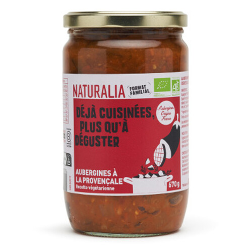 Naturalia Aubergines Provençale 670g