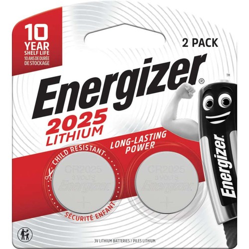 Energizer pile bouton energizer lithium 2025, pack de 2