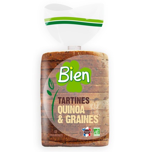 [Par Naturalia] Bien Tartines Quinoa & Graines Bio 450g