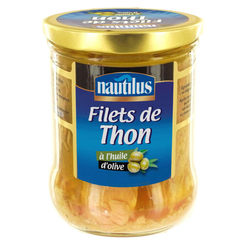 Nautilus Filets De Thon À L'Huile D'Olive 135G