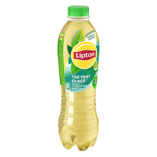 Lipton Ice Tea Thé Glacé Saveur Citron Vert Et Menthe 1,25L