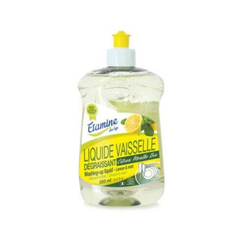 [Par Naturalia] Etamine Du Lys Liquide Vaisselle Citron Menthe 500Ml
