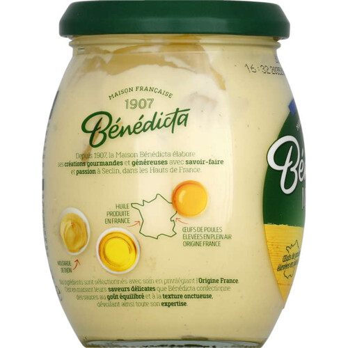 Bénédicta Mayonnaise bocal 255g