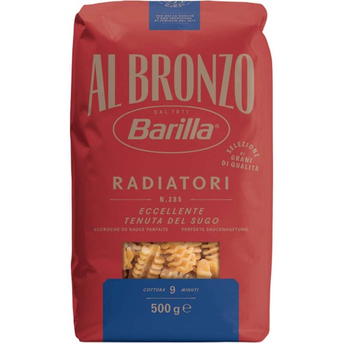 Al Bronzo Barilla Radiatori 500g