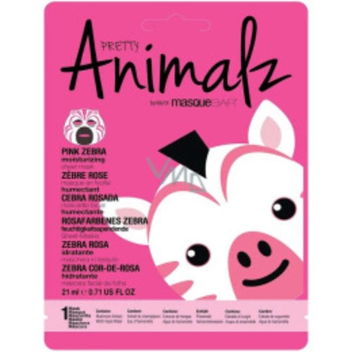 Animalz Masque Zebre Rose