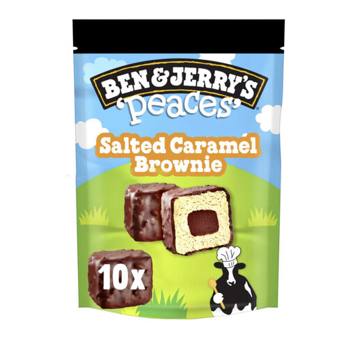 Ben & Jerry's Glace Dessert Brownie Caramel Salé 150g