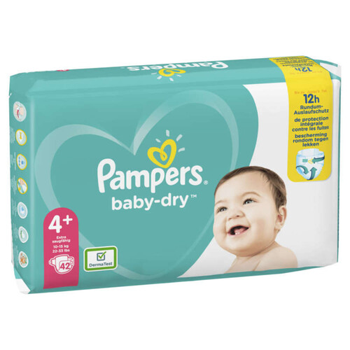 Pampers Baby Dry Geant T4+X42