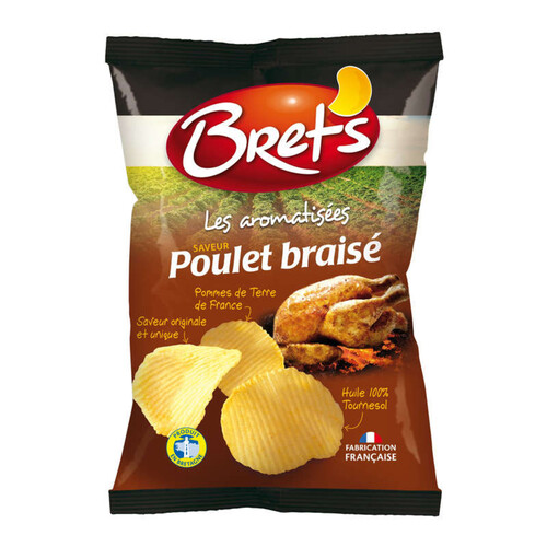 Bret's Chips Saveur Poulet braisé 125g