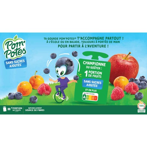 Pompotes Multivariété Edition Limitée 12x90g