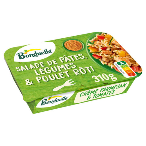 Bonduelle Salade de Pâtes Légumes & Poulet Rôti  310g