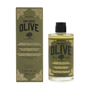 [Para] Korres Olive Huile Nourrissante 3 en 1 Visage Corps Cheveux 100ml