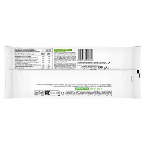 Bonne Maman Sablés fourrés chocolat noisettes 150g