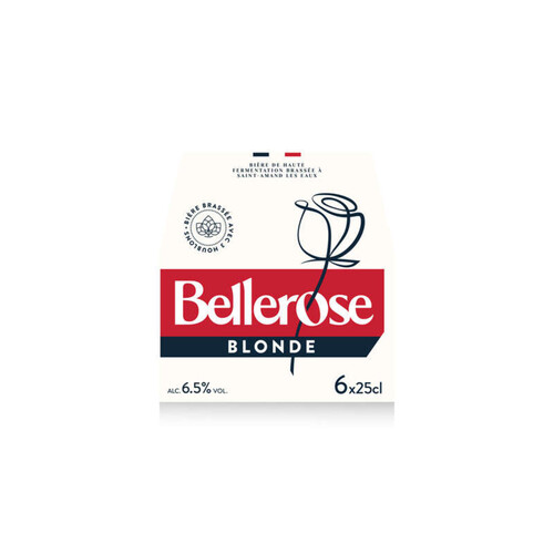 Bellerose blonde alc.6.5% - 6x25cl