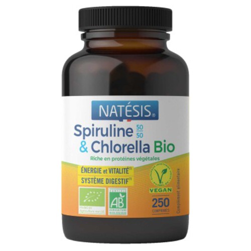 [Para] Natésis Spiruline & Chlorella 250 Comprimés