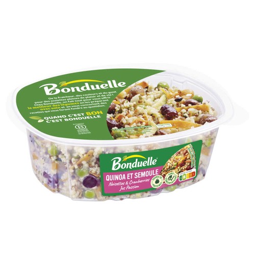 Bonduelle Quinoa pois doux et blé sauce à la passion 250g
