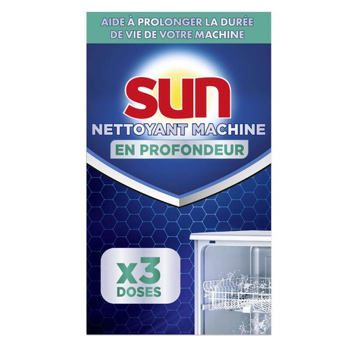 Sun Nettoyant Machine Profond *3 Doses 120g