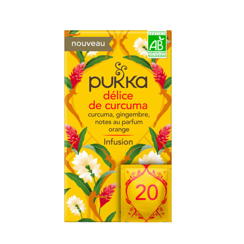 [Par Naturalia] Pukka Tisane Curcuma Tonique - 20 Sachets Bio