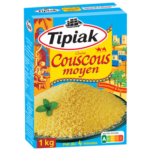 Tipiak Couscous Moyen 1 kg