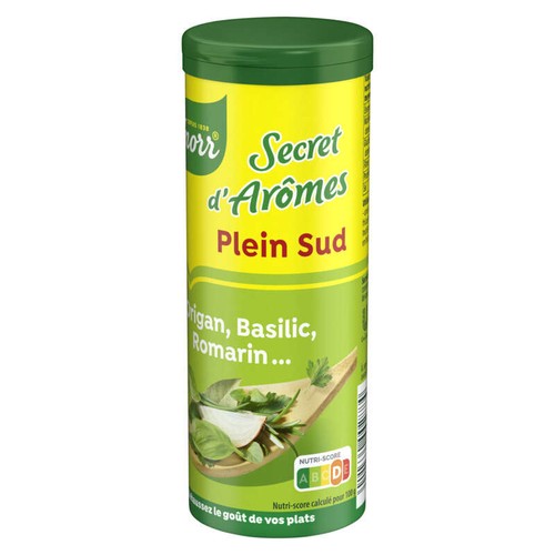 Knorr Assaisonnement en Poudre Plein Sud Tube 60g