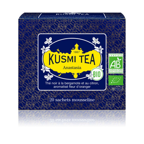 Kusmi Tea Thé Anastasia Bio Sachetsx20 40G