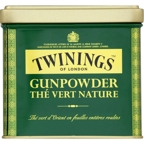 Twinings Gunpowder Thé Vert Nature D'Orient 200G