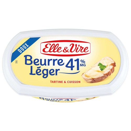 Elle & Vire Beurre Doux Léger 41% 250g