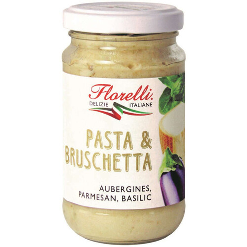Florelli sauce à base d'aubergines, parmesan, basilic 190g