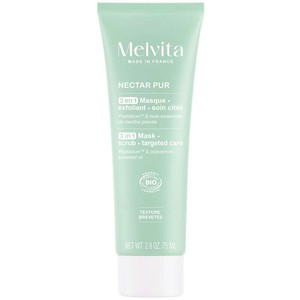 Melvita Nectar Pur masque 3 en 1 purifiant bio 75ml