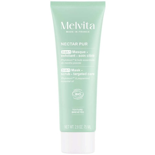 Melvita Nectar Pur masque 3 en 1 purifiant bio 75ml