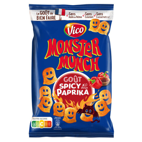 Vico Monster munch goût spicy paprika 75g