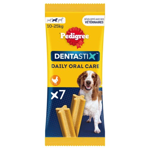 Pedigree Dentastix Bâtonnets pour chien moyen 180g