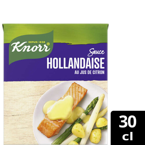 Knorr Sauce Hollandaise au Jus de Citron Brique 30cl